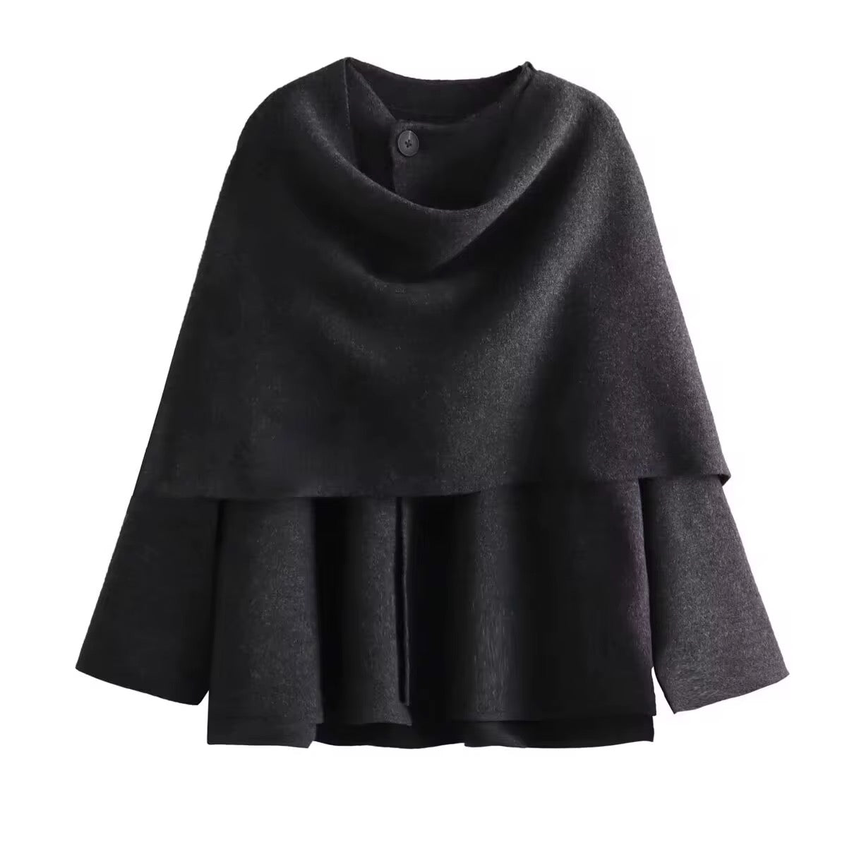 Wool Scarf Cape