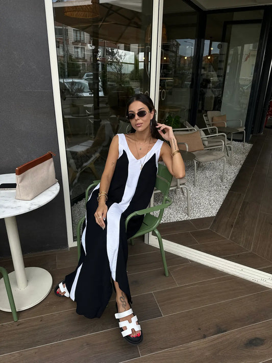B&W Dress