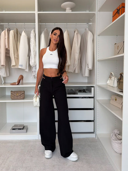 Cut-Out Trousers
