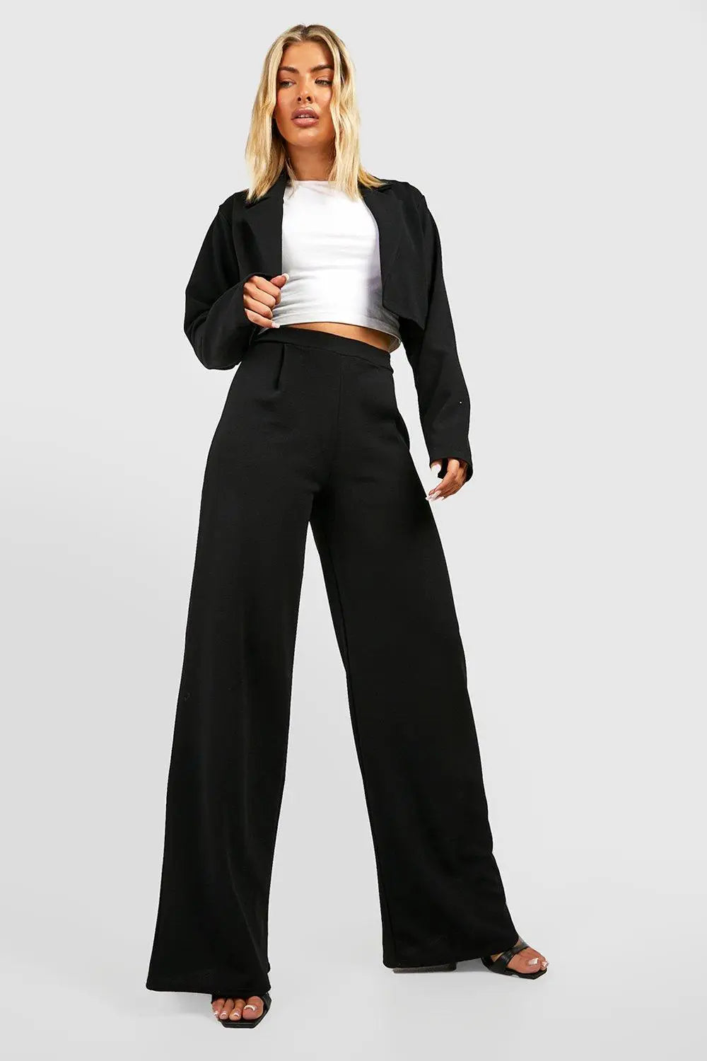 Wide-Leg Trousers