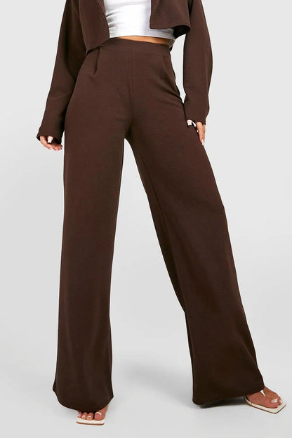 Wide-Leg Trousers