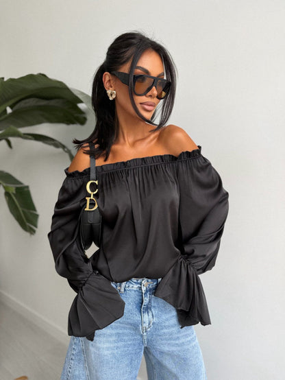 Tiana Satin Blouse