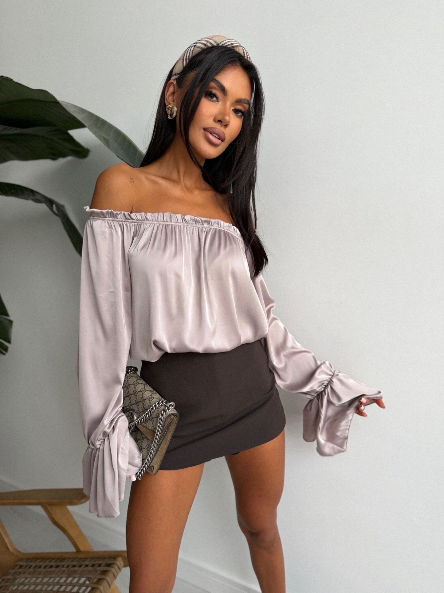 Tiana Satin Blouse