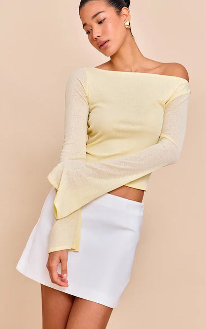 Woven mini Skirt