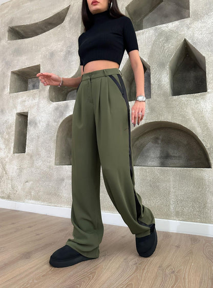 Strip colorlined Pants