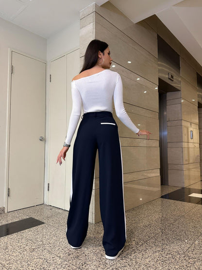 Strip colorlined Pants