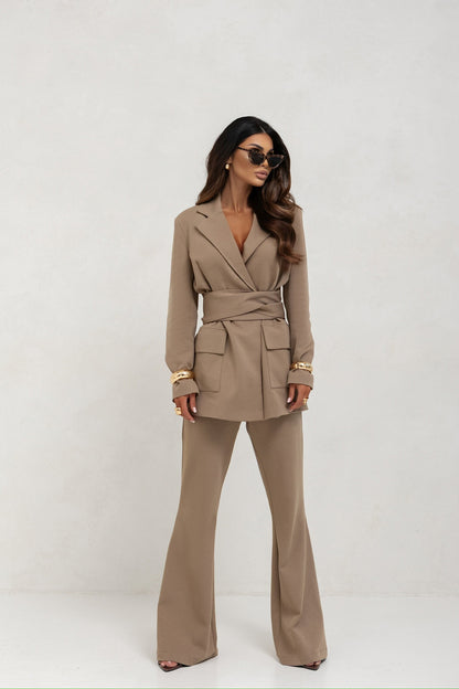Beige Suit