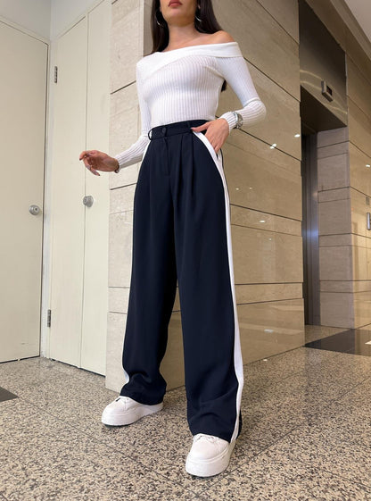 Strip colorlined Pants