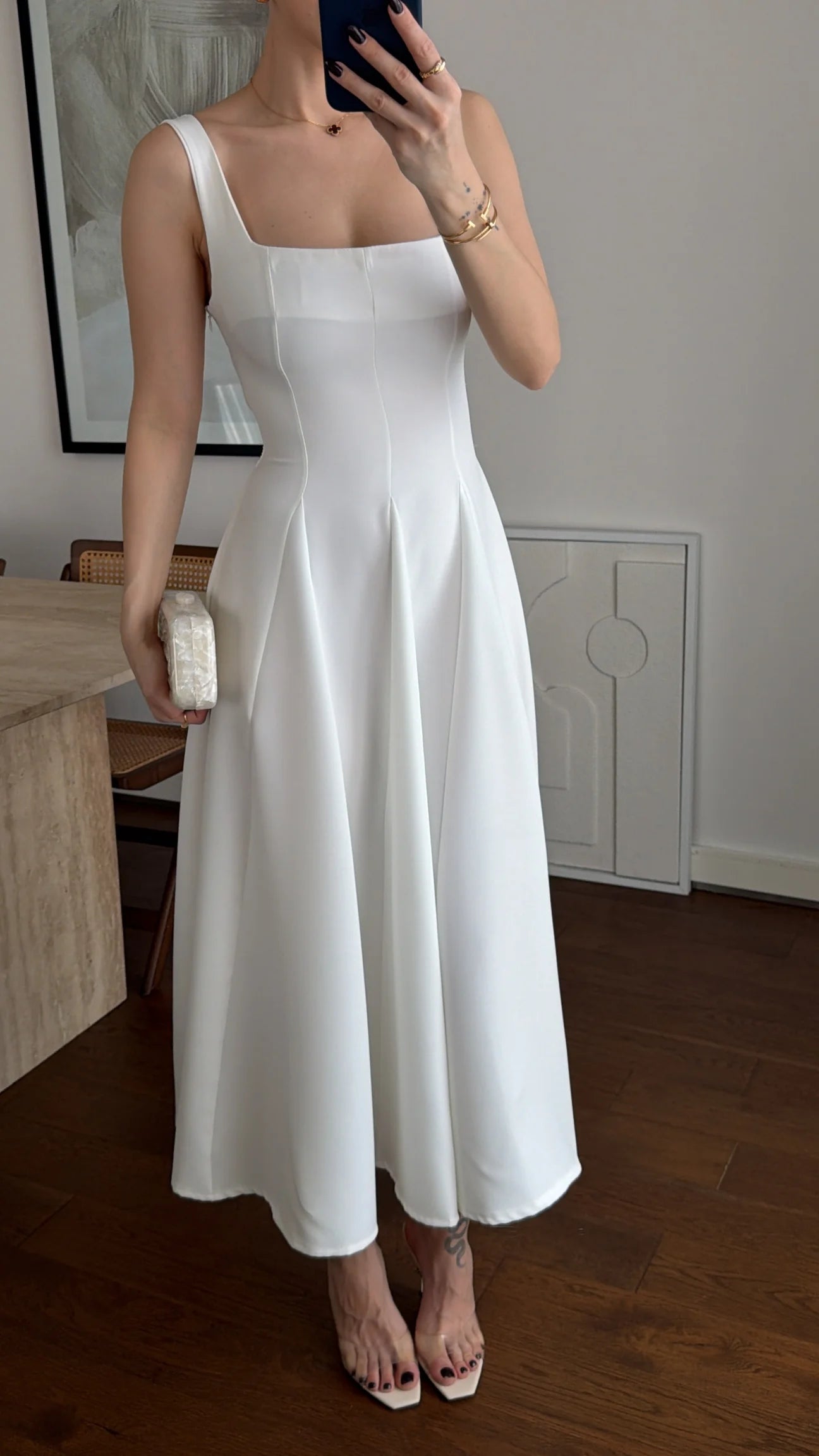 The Sculpt Midi Dress