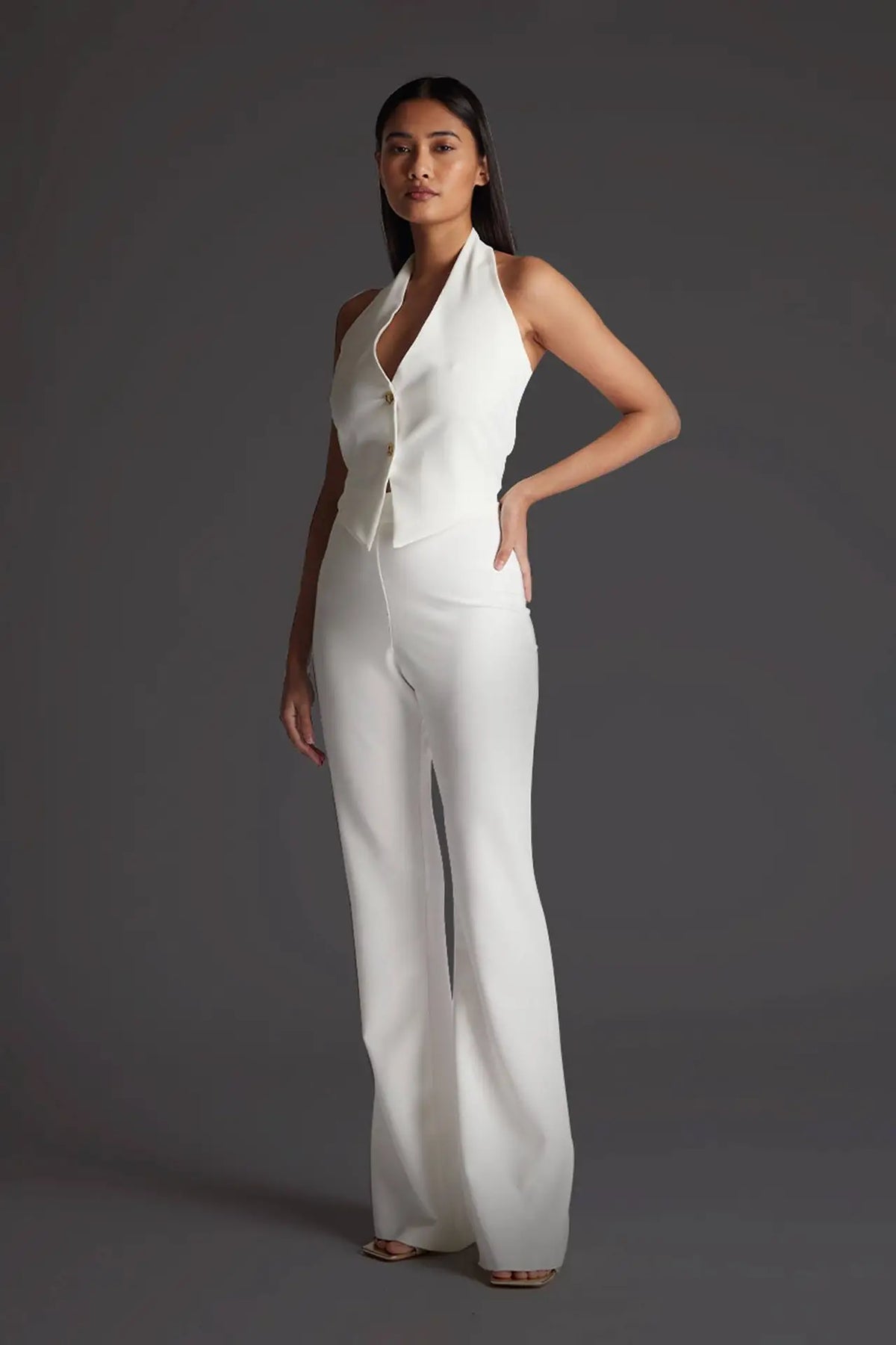 Vest & High waisted Trousers