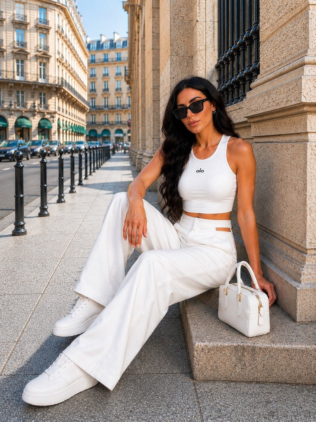 Cut-Out Trousers