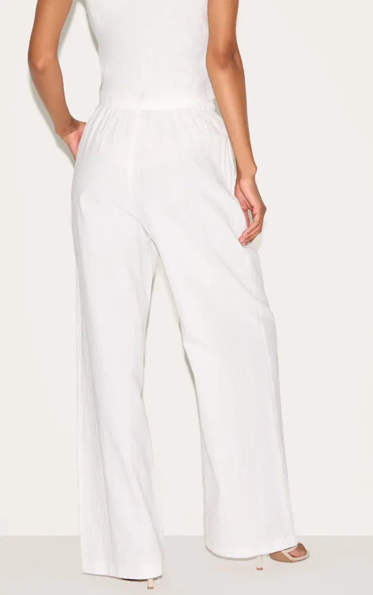 Linen Blend Vest Co-Ord