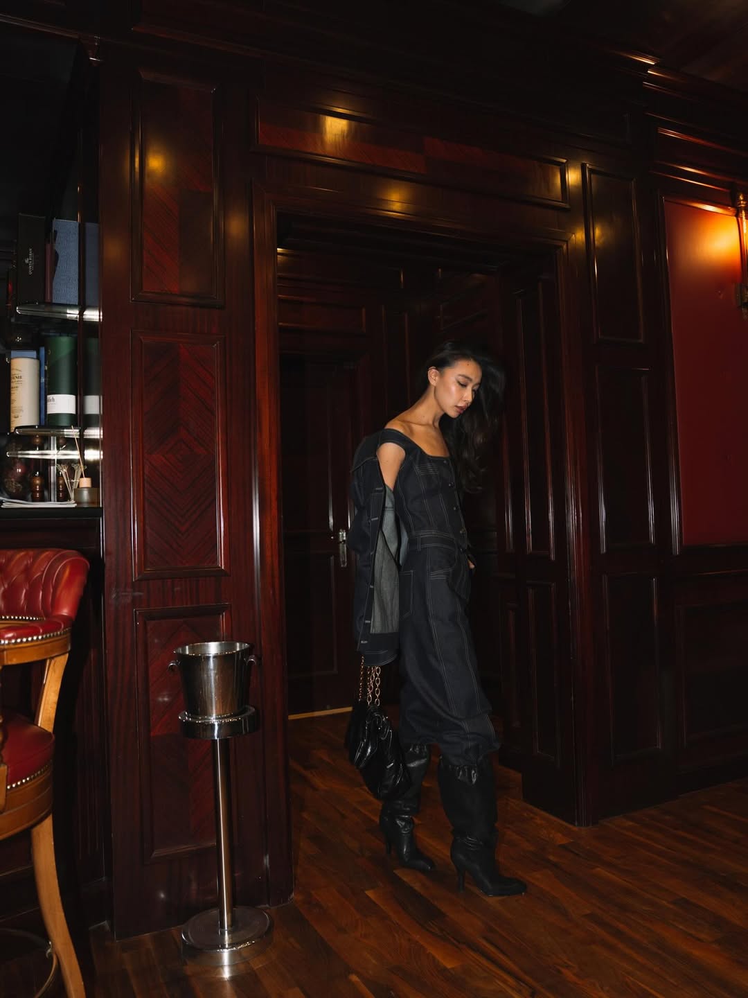 Three pieces Denim Set