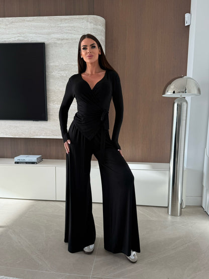 Midnight Wrap Co-Ord