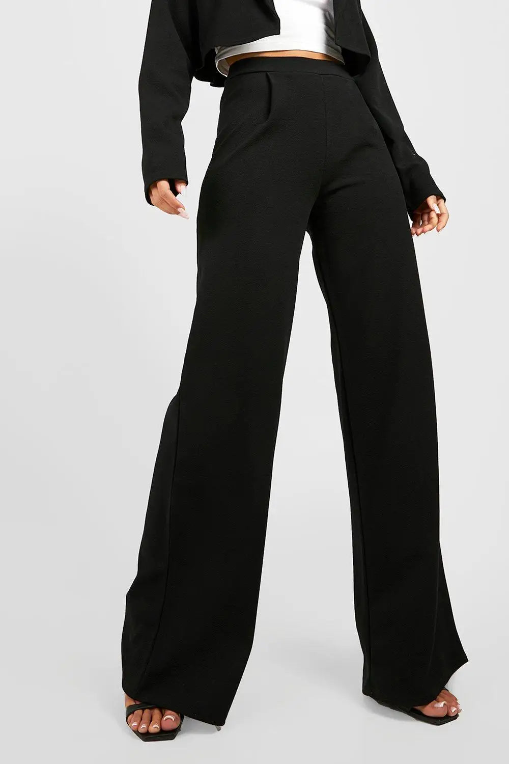 Wide-Leg Trousers