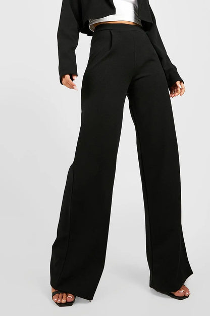 Wide-Leg Trousers
