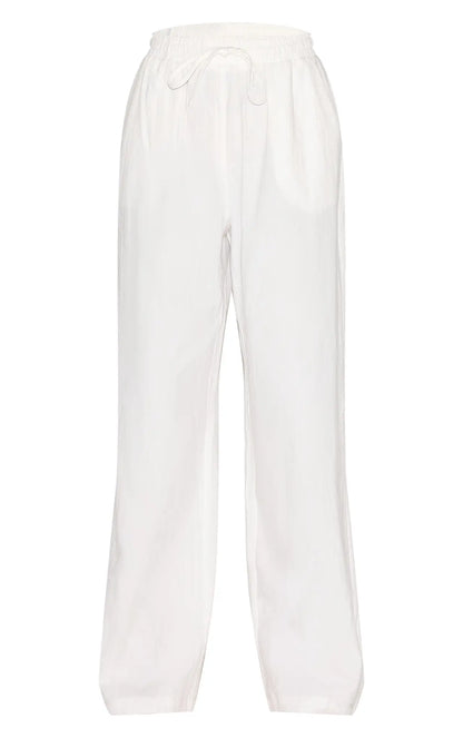 Linen Blend Vest Co-Ord