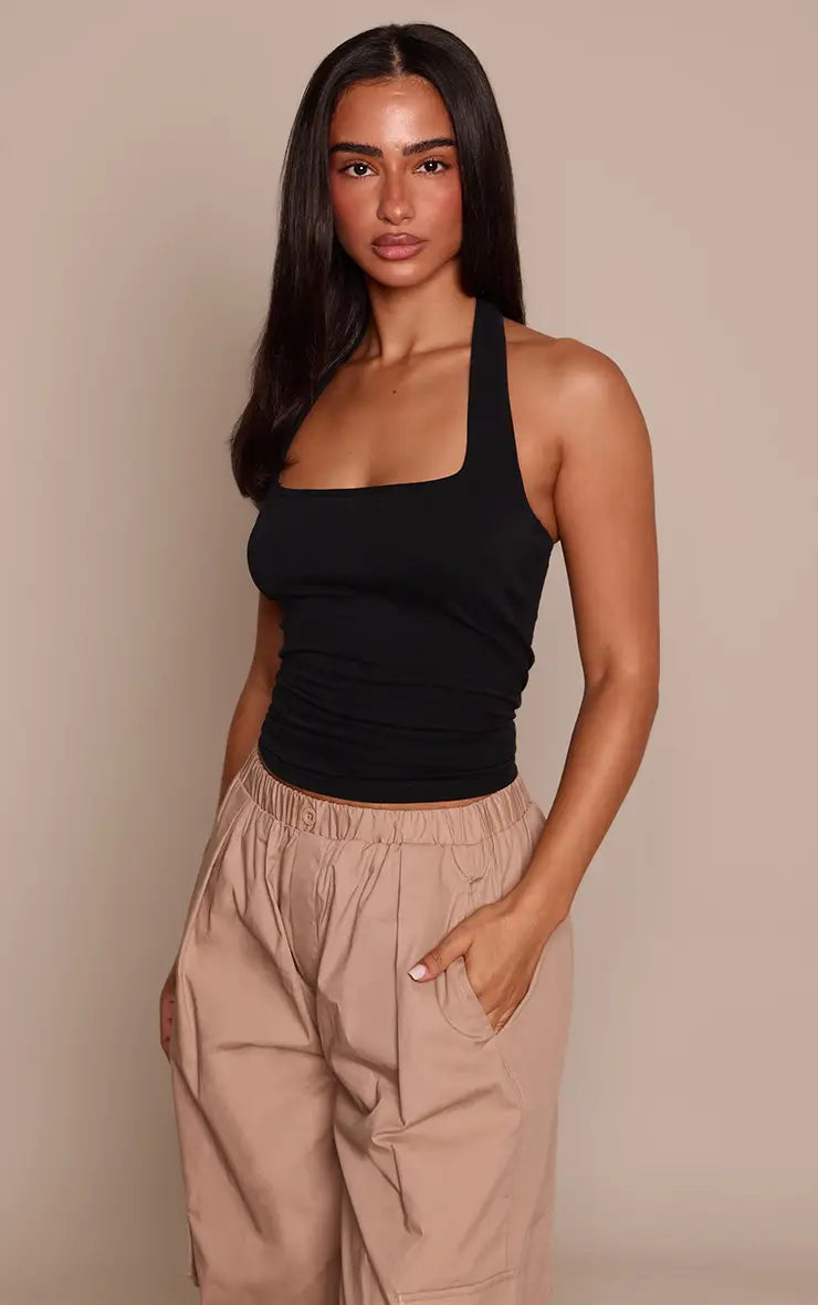 Cotton Halter Top