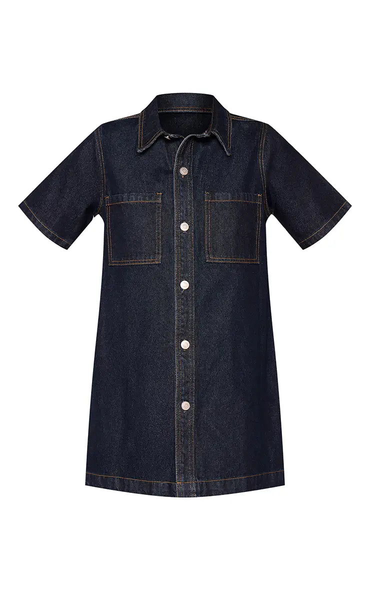 Stitch Denim Dress