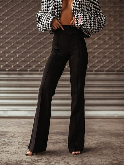 High-Waisted Flare Pants