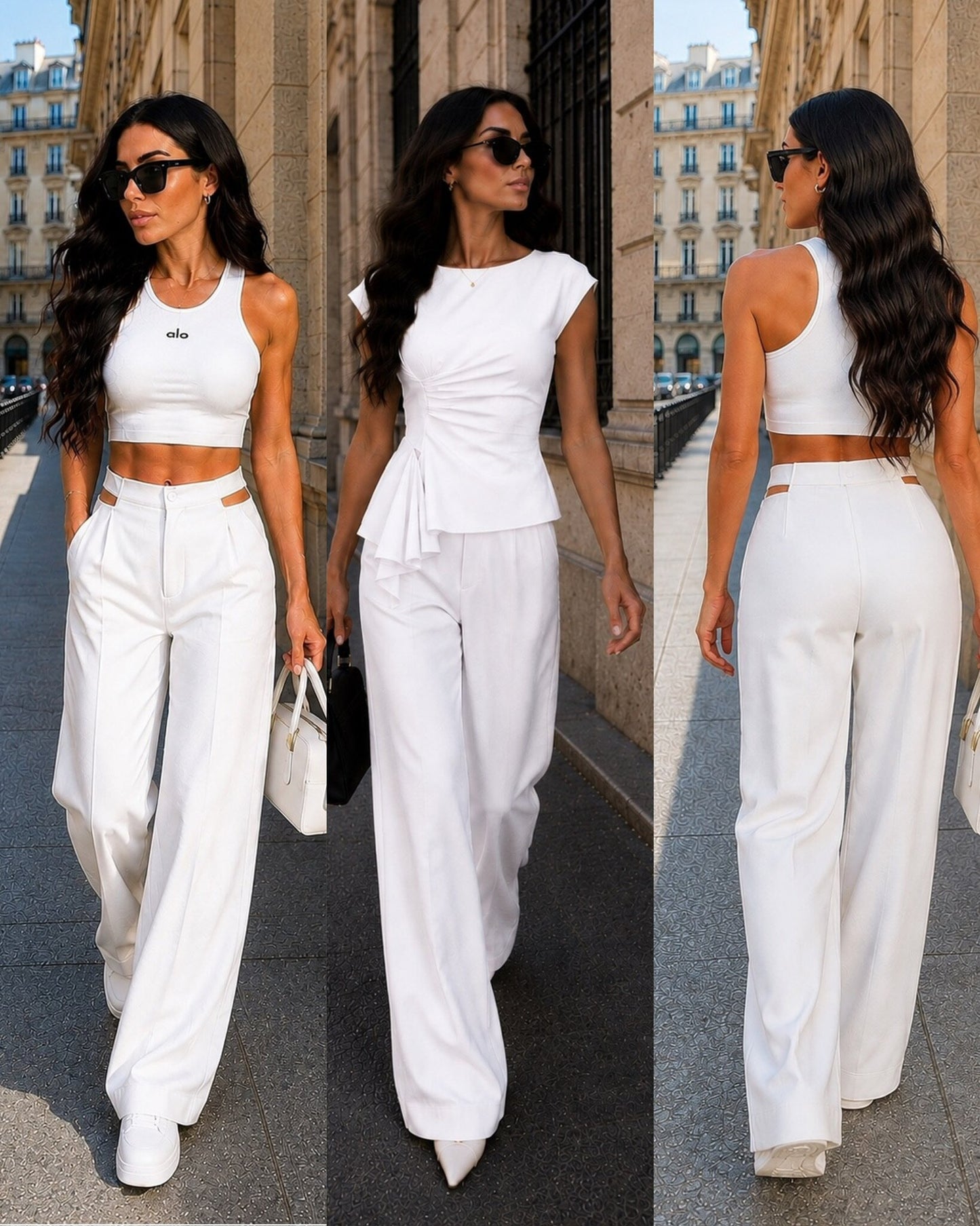 Cut-Out Trousers