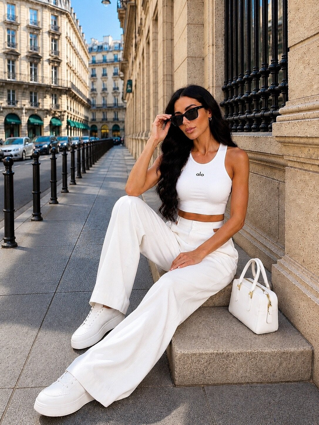 Cut-Out Trousers