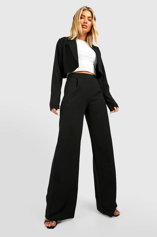 Wide-Leg Trousers