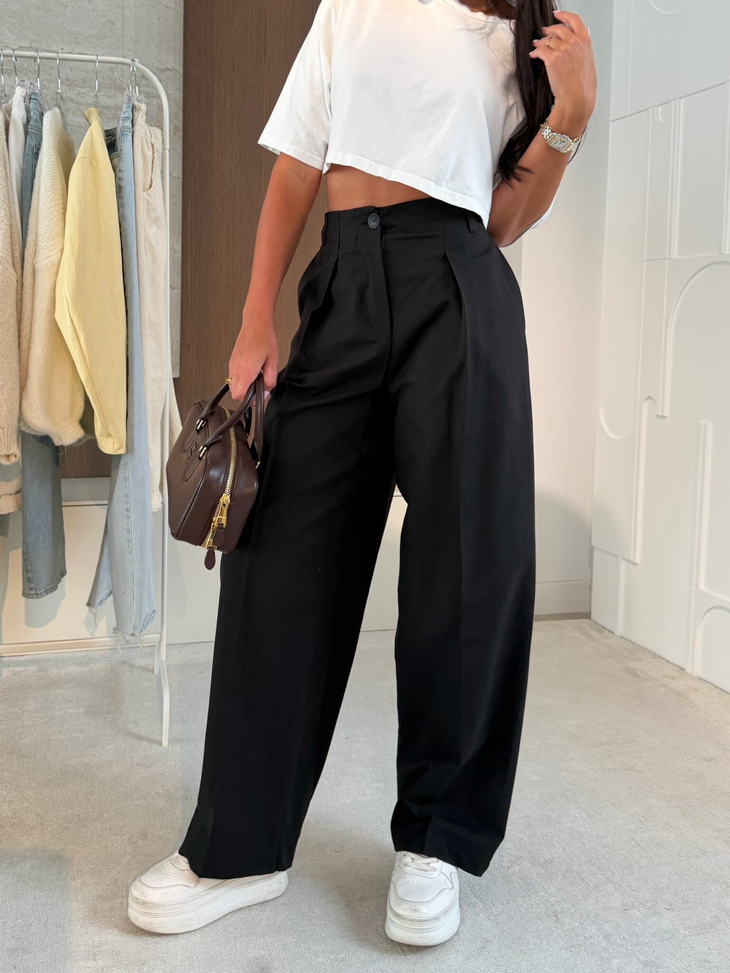 Pleated Trousers