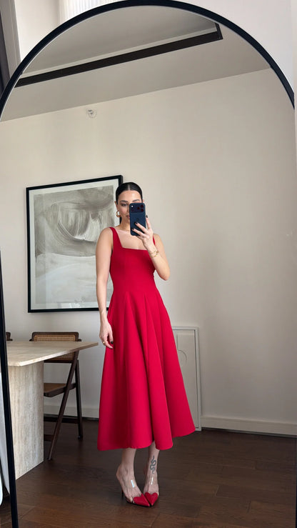 The Sculpt Midi Dress