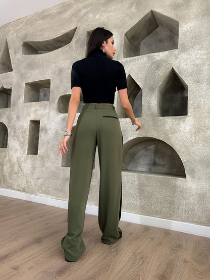 Strip colorlined Pants