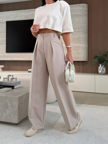 Pleated Trousers