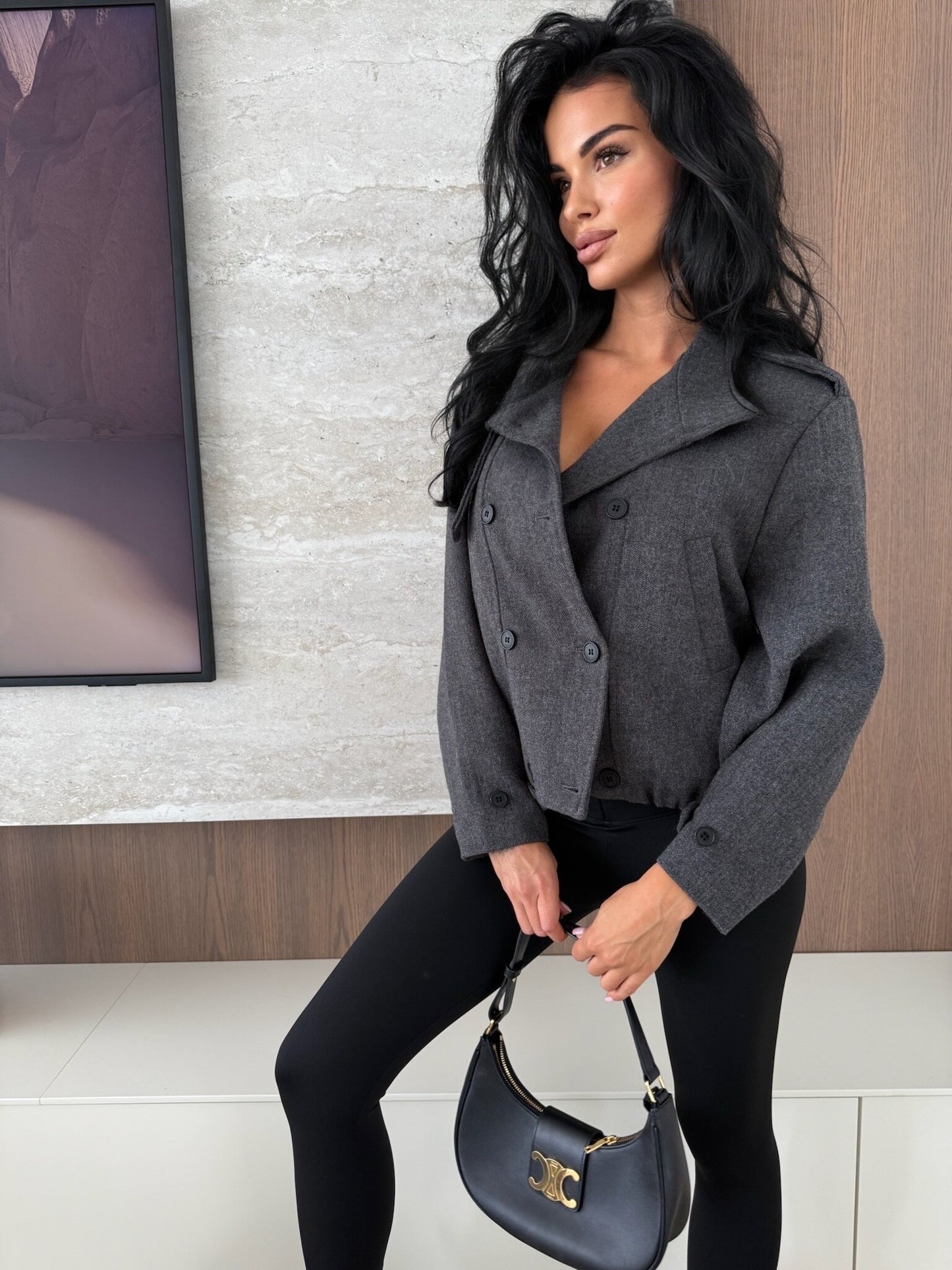 Grey Wool Jacket