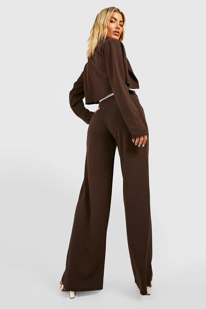 Wide-Leg Trousers
