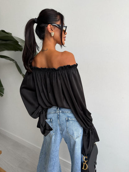 Tiana Satin Blouse