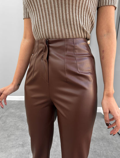 Kiki leather pants